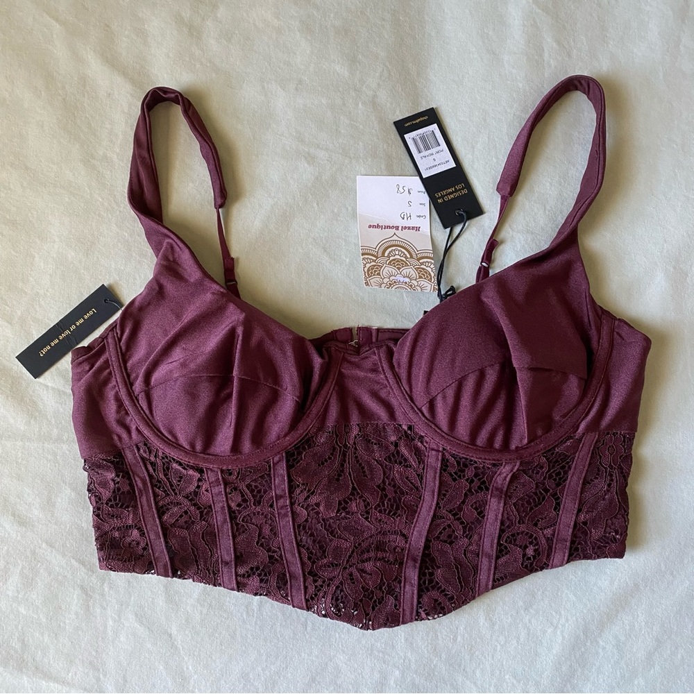 Hazel Boutique Corset Top